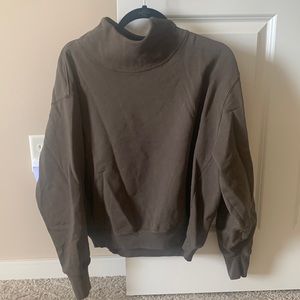 Joah brown turtle neck green